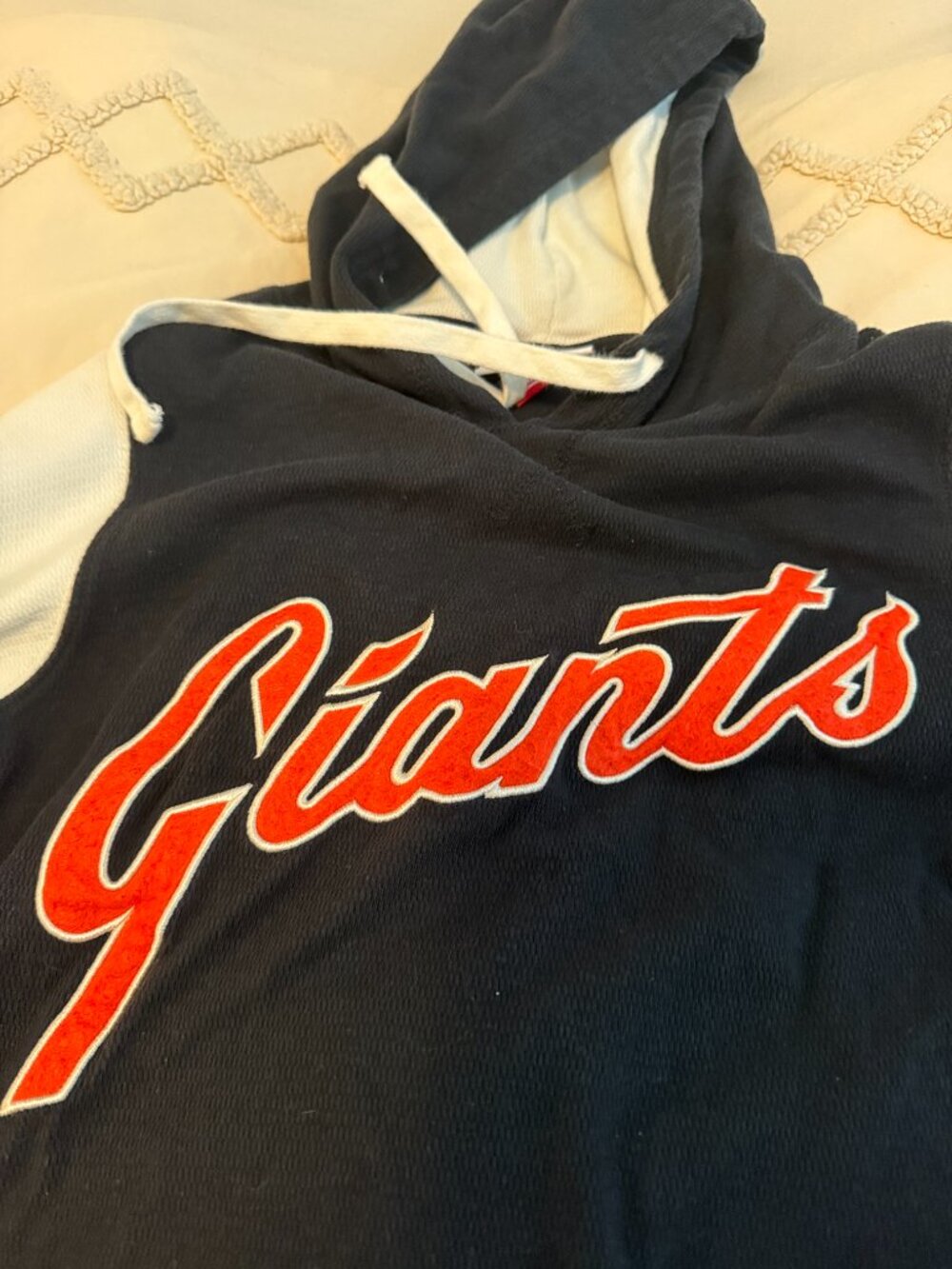 Authentic MLB Giants Hoodie Bought at Giants Stadium. Bonus Polo Hoodie - Picture 5 of 16